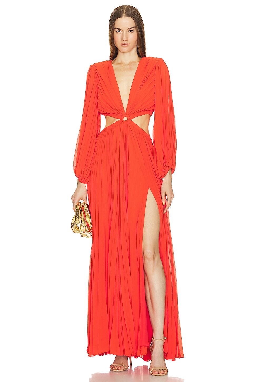

Платье Michael Costello x REVOLVE Rita Gown, оранжевый
