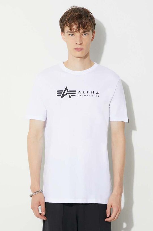 

Комплект из 2 хлопковых футболок Alpha Label T (2 шт.) Alpha Industries, белый