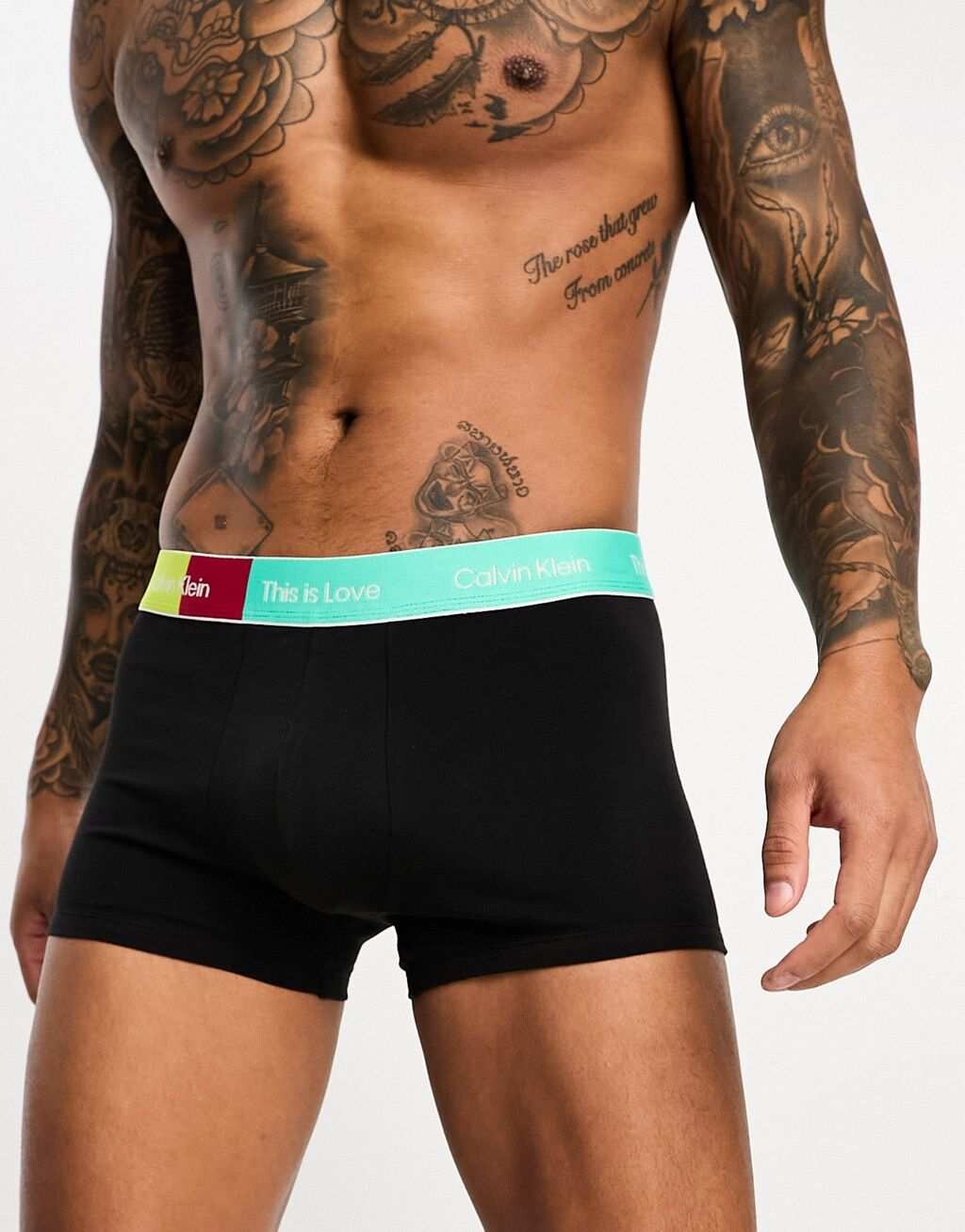 

Черный хлопковый сундук Calvin Klein Pride
