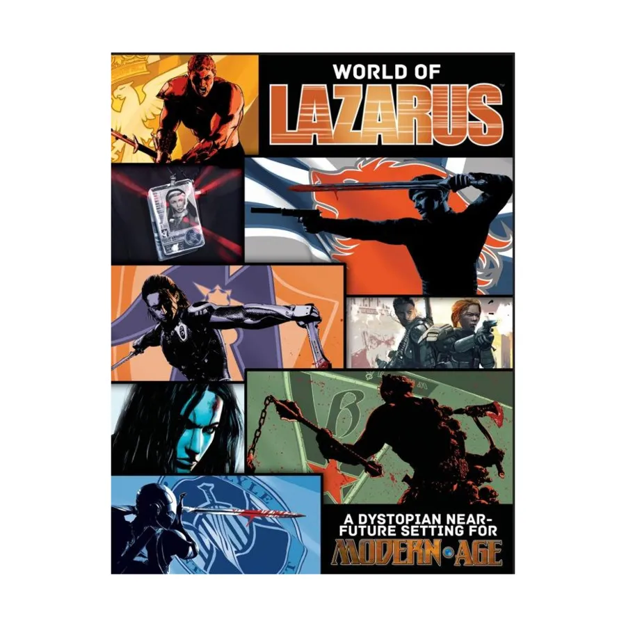 

World of Lazarus, Modern AGE (Green Ronin Publishing), твердый переплет