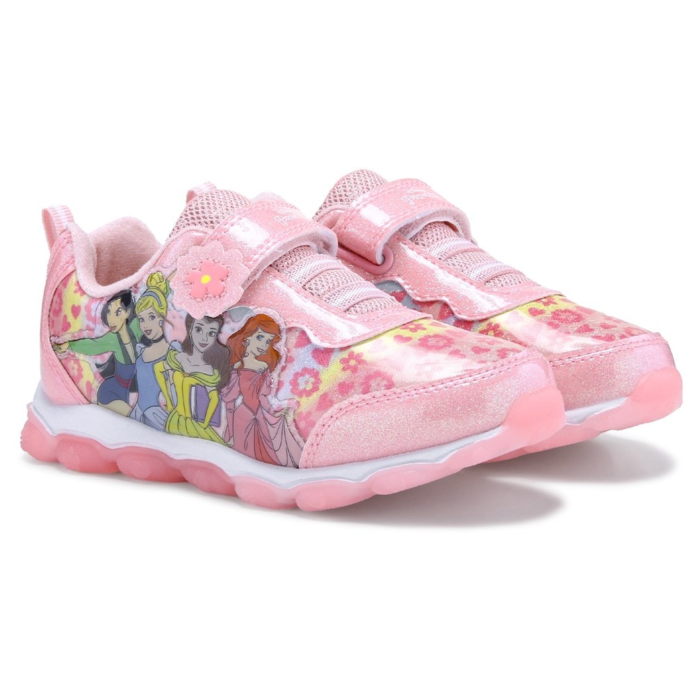 Детские светящиеся кроссовки Disney Princess для малышей/маленьких детей Disney Princess, розовый