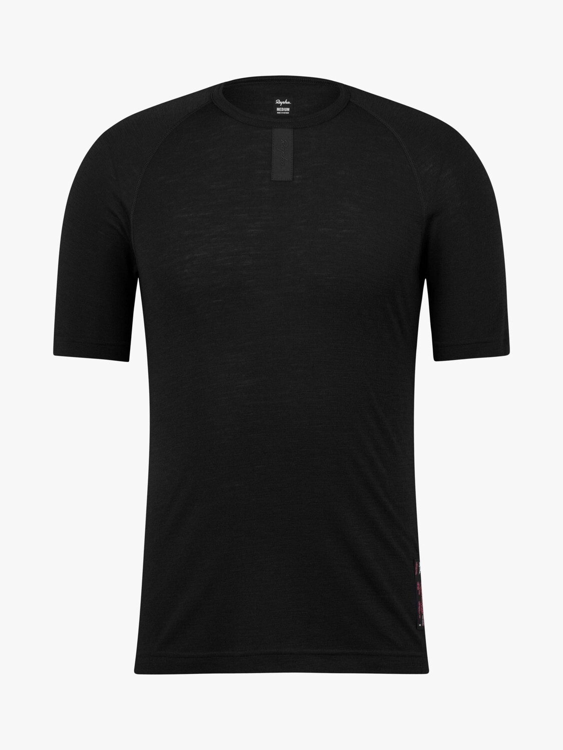 

Велосипедный топ Rapha Merino с короткими рукавами, черный