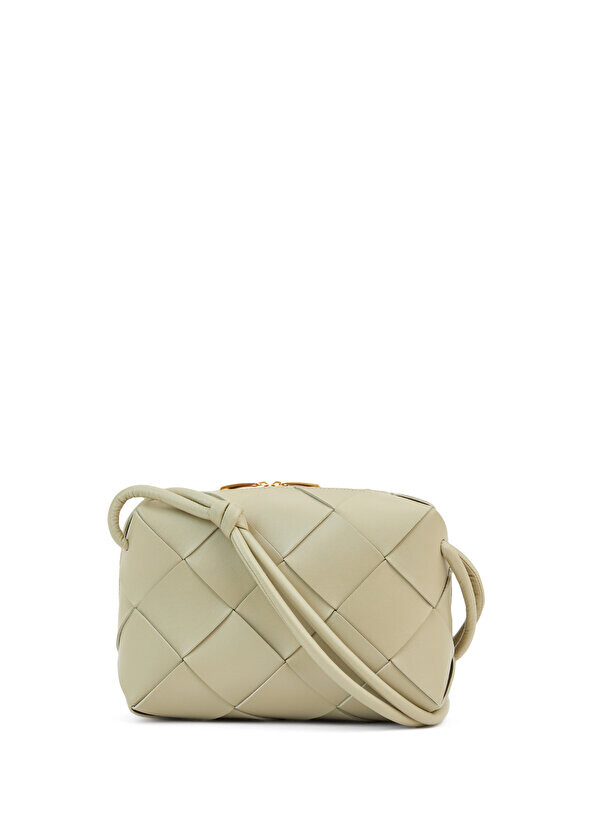 

Женская кожаная сумка cassette khaki Bottega Veneta
