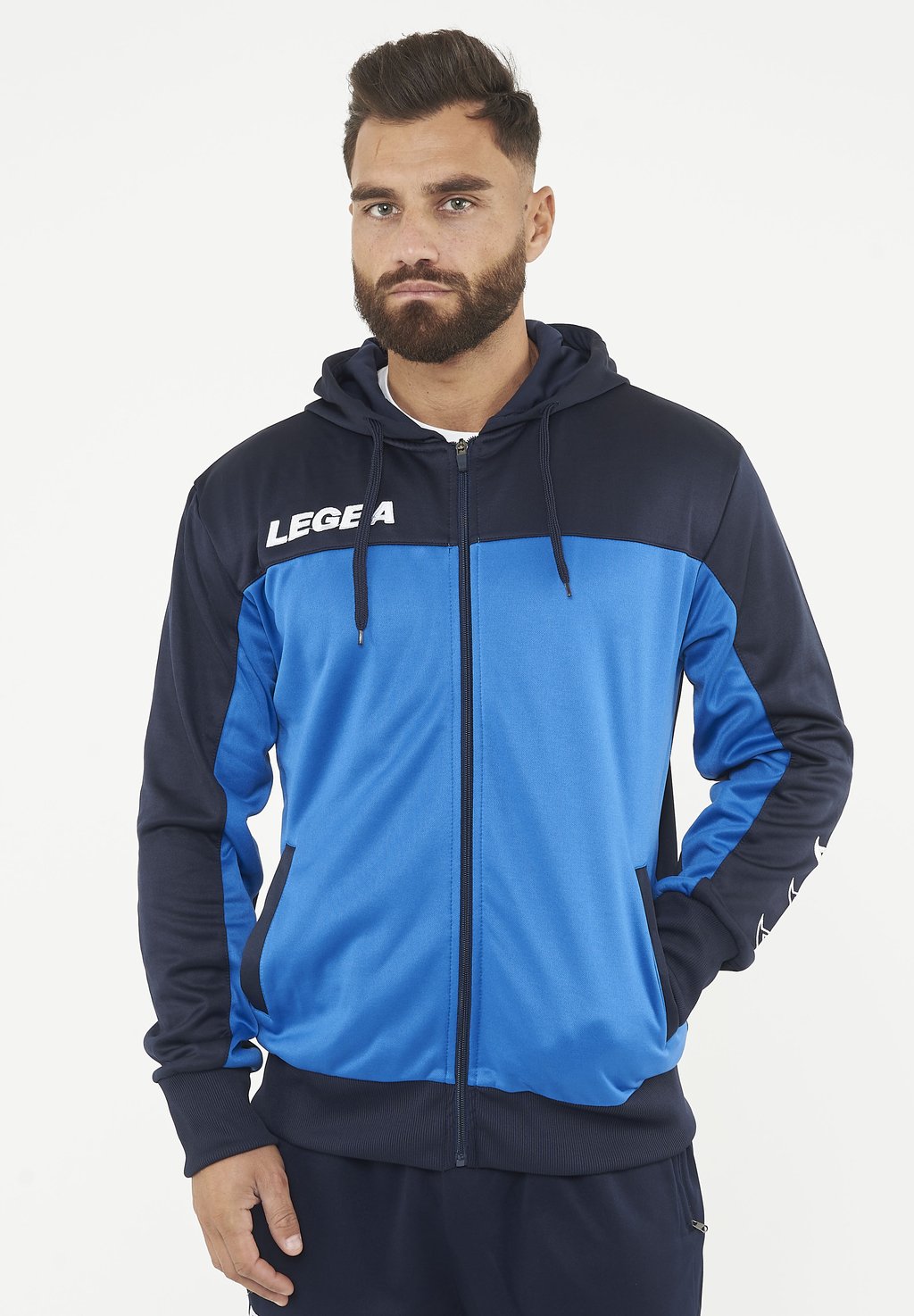 Спортивная куртка Flex LEGEA, цвет blu/azzurro
