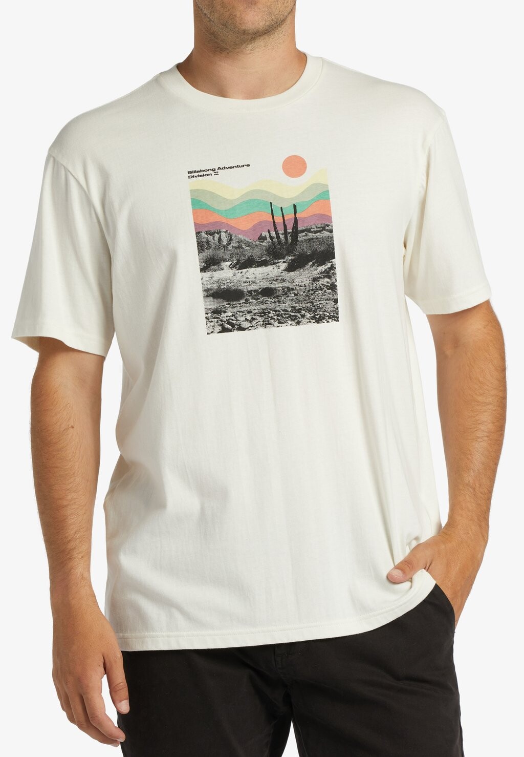 

Футболка с принтом Billabong, белый