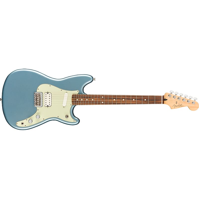 цена Электрогитара Fender Player Duo-Sonic HS Guitar, Pau Ferro, Ice Blue Metallic