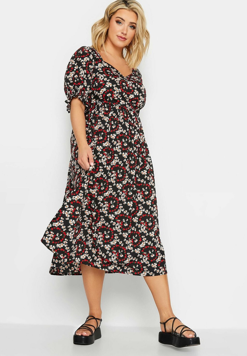 

Летнее платье Yours Clothing, черный
