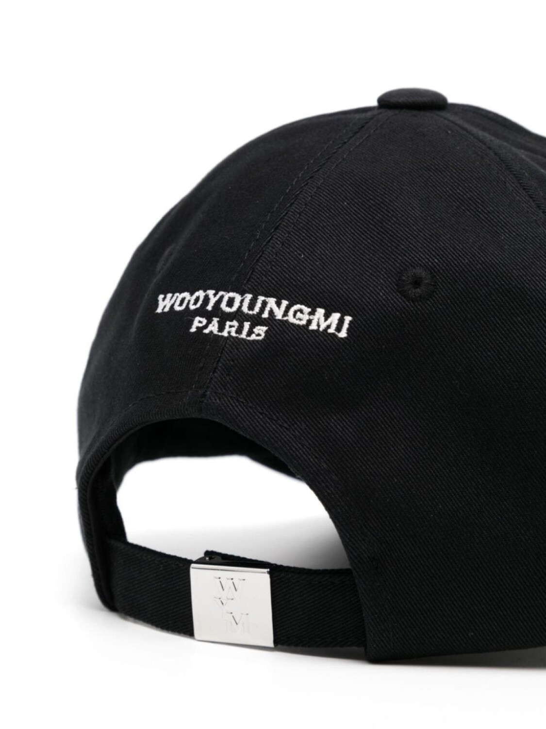 

Wooyoungmi бейсболка с вышитым логотипом, черный
