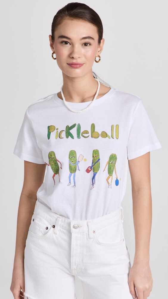 

Футболка Unfortunate Portrait Pickleball, белый