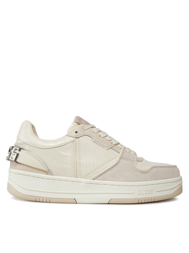 

Кроссовки Ancona Low FMPANC Guess, экрю