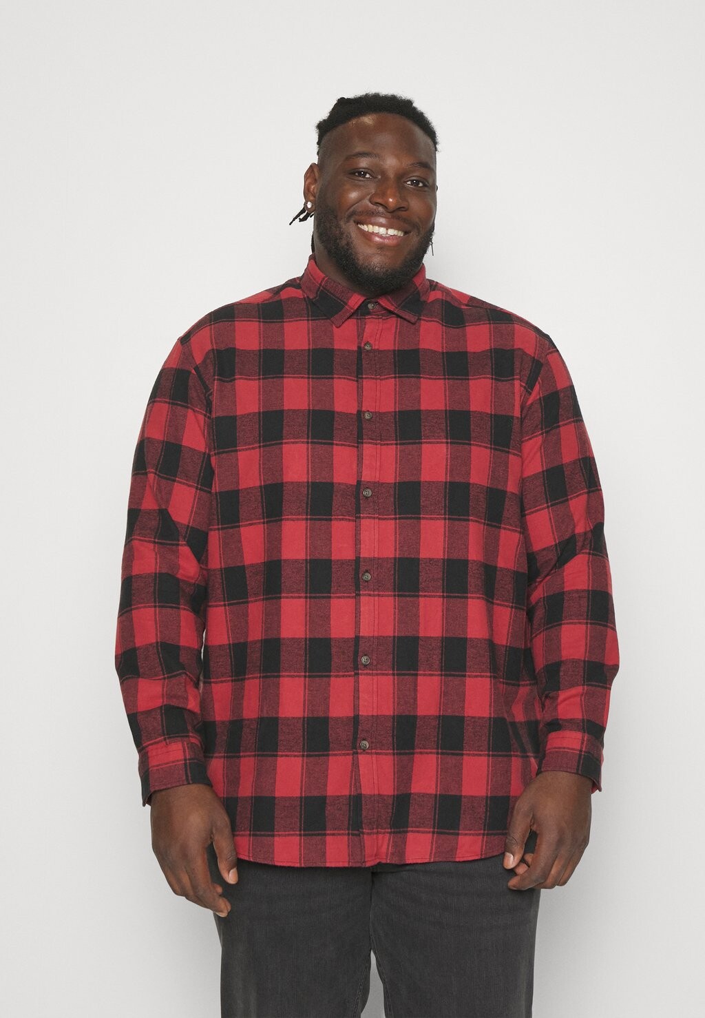 

Рубашка JJPLAIN FALL Jack & Jones, кирпично-красный