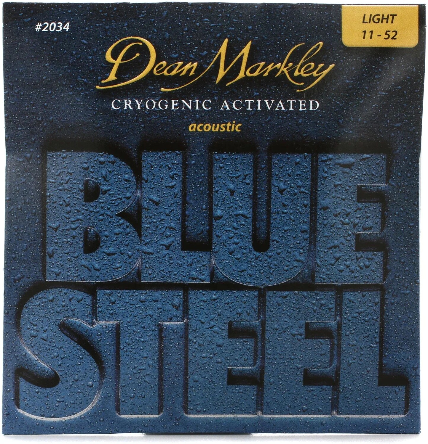 

Струны для акустической гитары Dean Markley 2034 Blue Steel 92/8, бронзовые, криогенно-активированные, светлые.