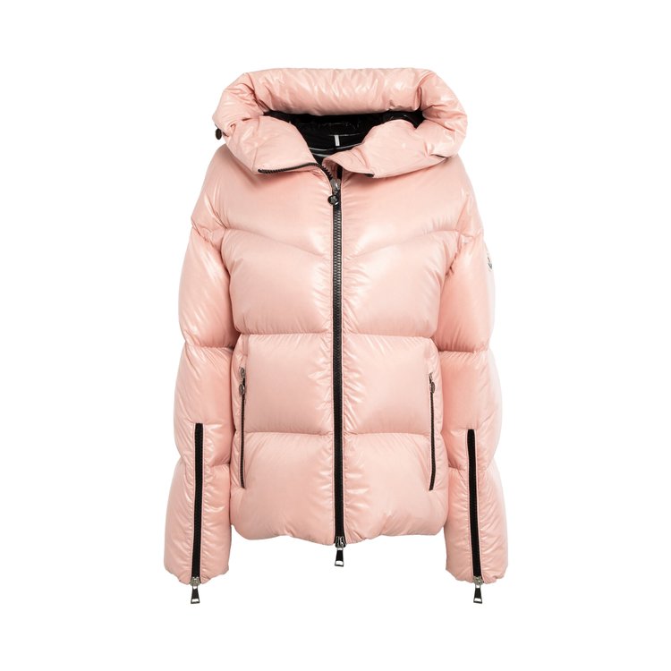 Куртка Moncler Huppe Short Down 'Pink', розовый