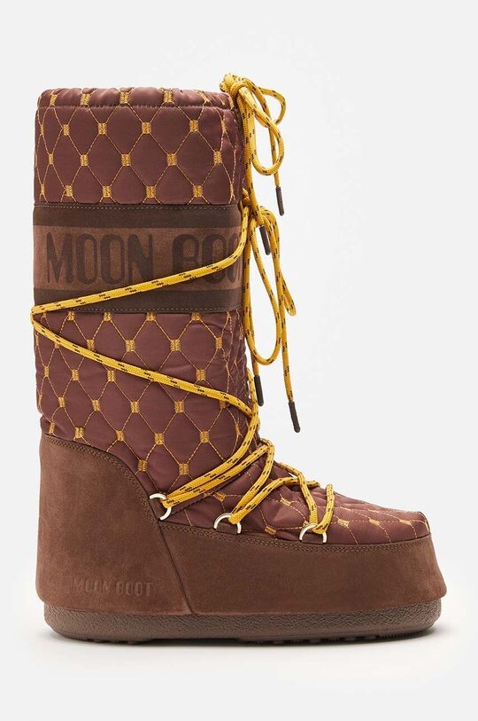 

Стеганые зимние ботинки Icon Moon Boot, коричневый