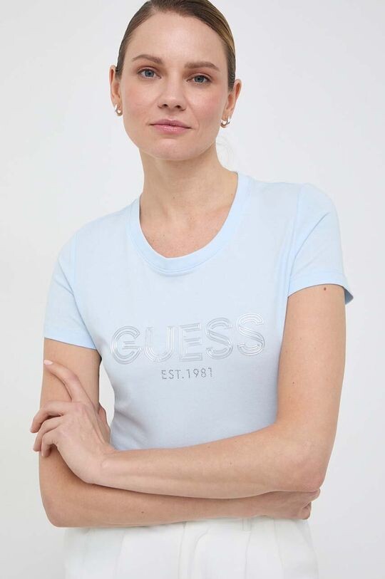 

Футболки Guess, синий