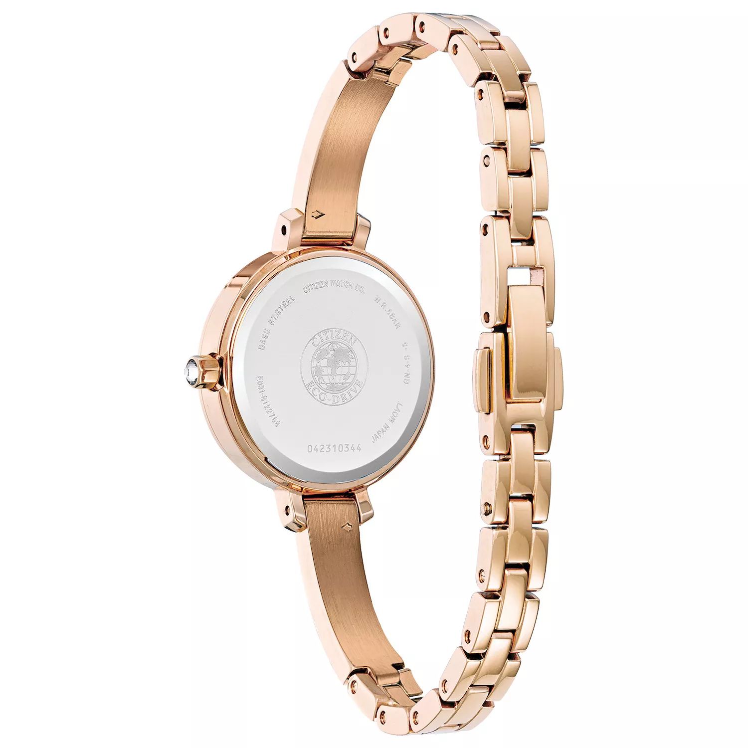 цена Женские часы Eco-Drive с кристаллами-браслетом — EM0863-53D Citizen