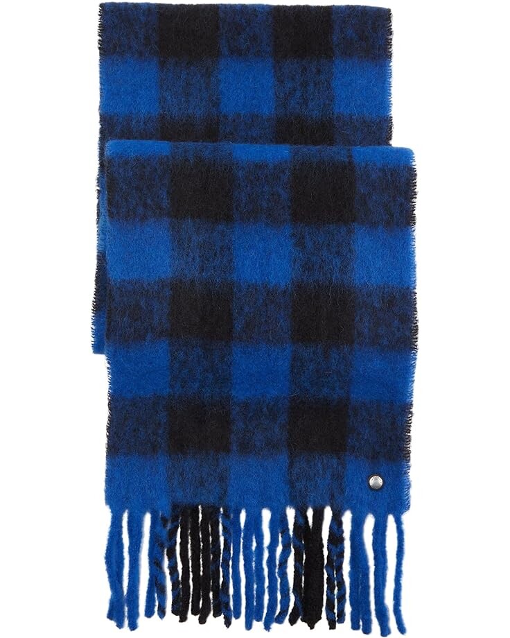 Шарф rag & bone Shire Buffalo Scarf, цвет Bright Blue