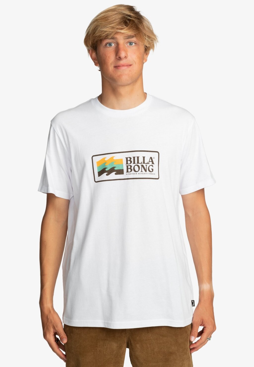 

Футболка с принтом Billabong, белый