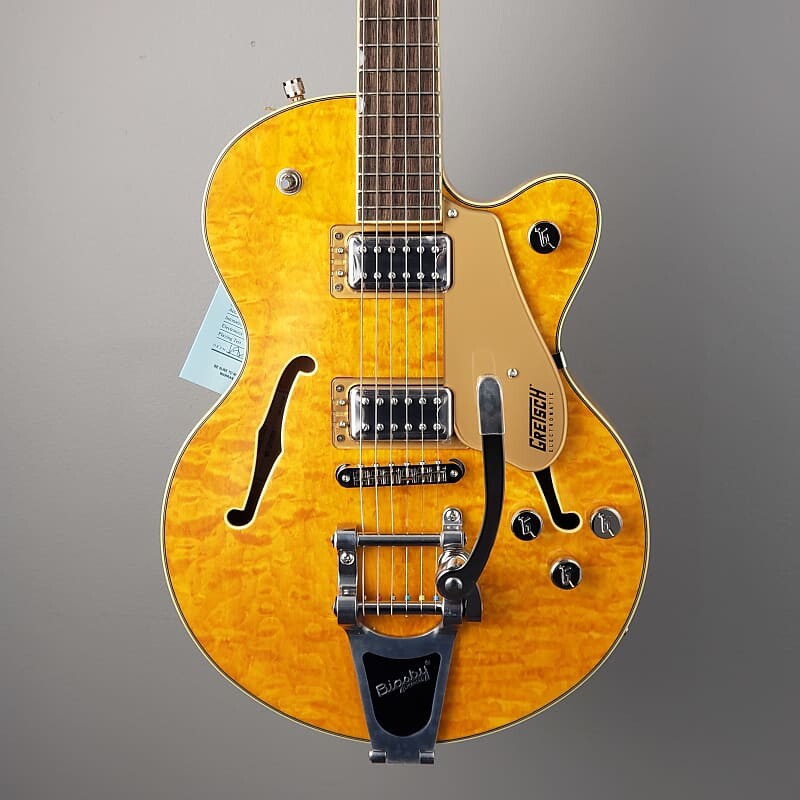 

Электрогитара Gretsch G5655T-QM Electromatic Center Block Jr. Quilt Semi-hollowbody Guitar - Speyside - NEW !
