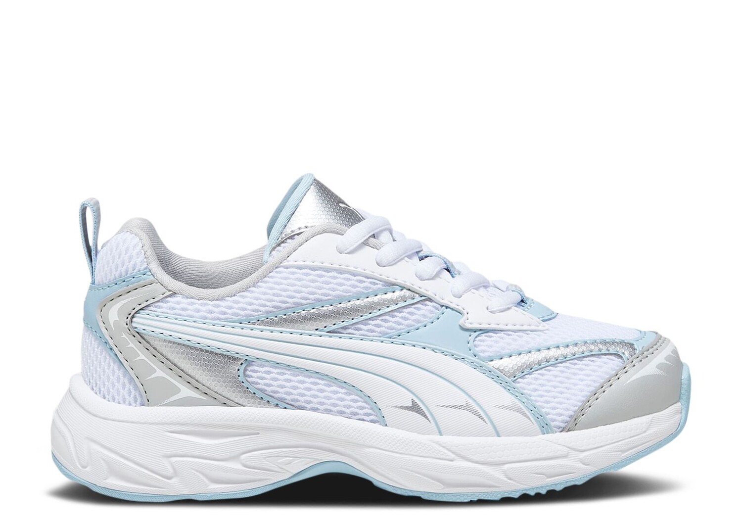 

Кроссовки Puma Morphic Little Kid 'White Ash Grey', белый