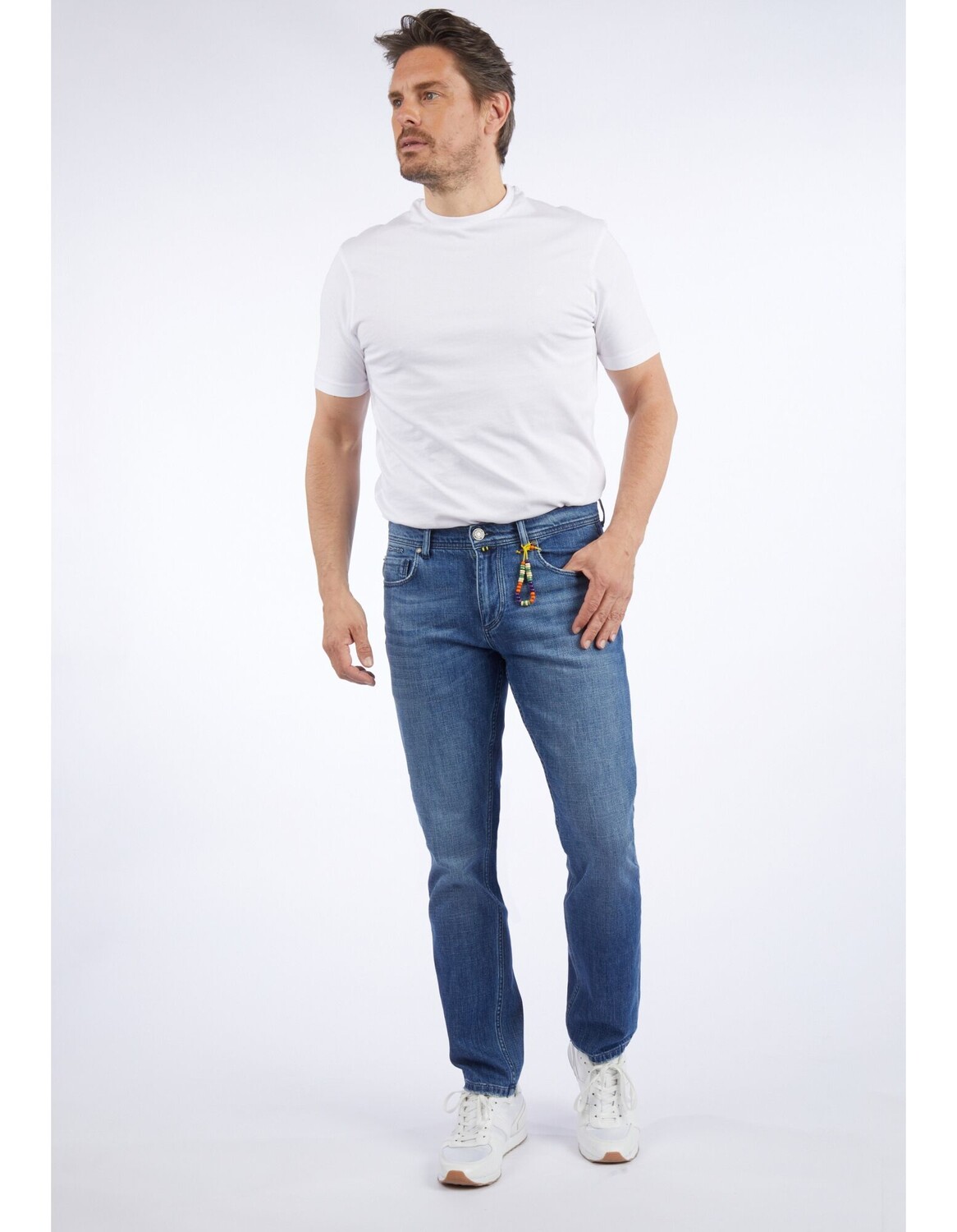 

Джинсы HECHTER PARIS Straight Fit, цвет steel blue