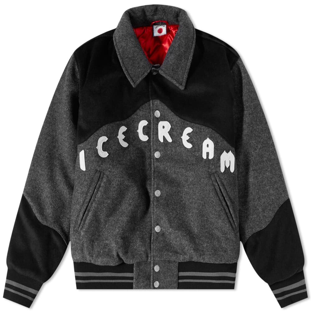 

Университетская куртка Icecream Western, серый