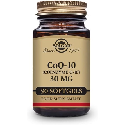 Solgar Maxi CoQ-10 30 мг 90 капсул solgar вегетарианский coq 10 60 мг 180 растительных капсул