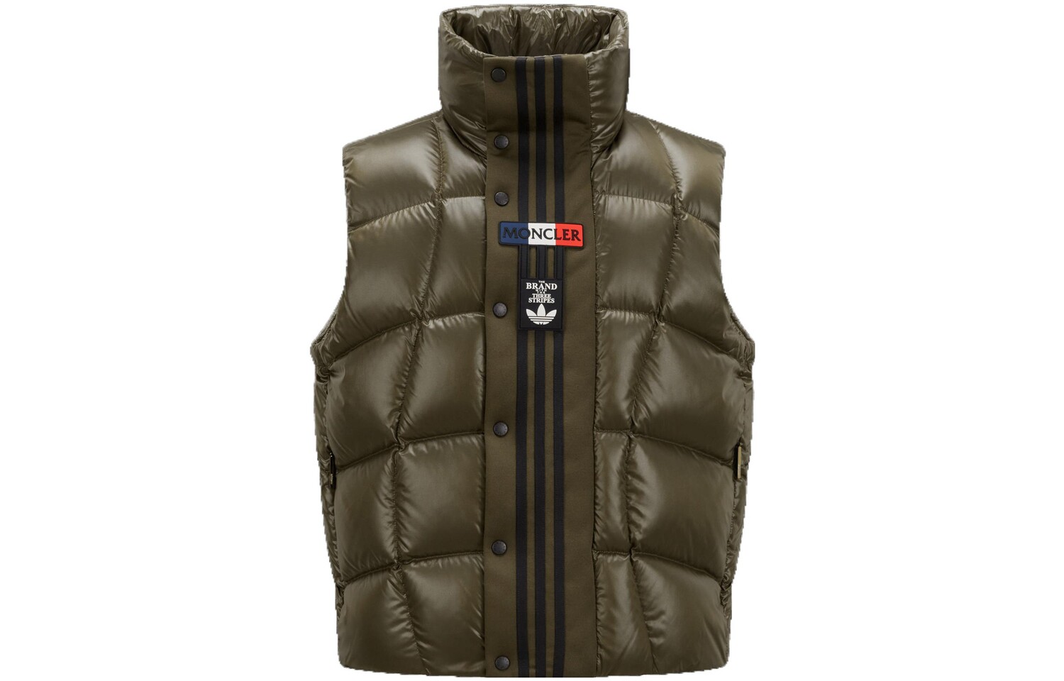 

Жилет X Adidas Originals Bozon Down Moncler, зеленый