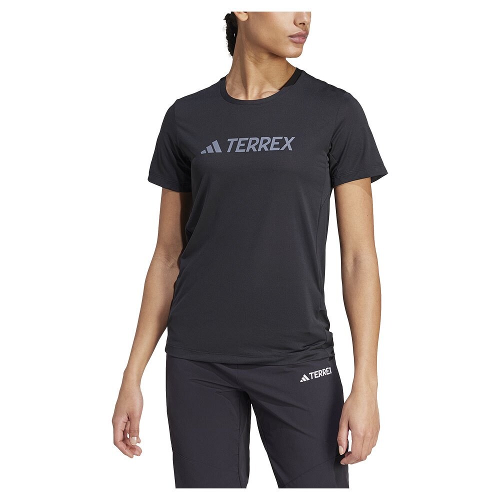 

Футболка с коротким рукавом adidas Mt Log Tech, черный