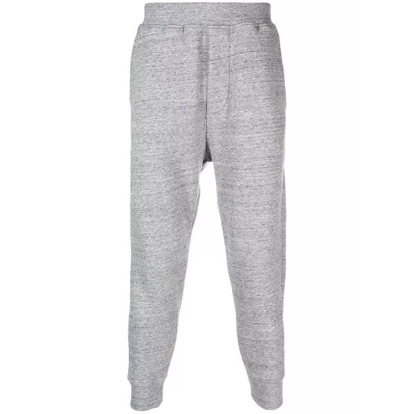 

Брюки embroidered-logo cotton track pants Dsquared2, белый
