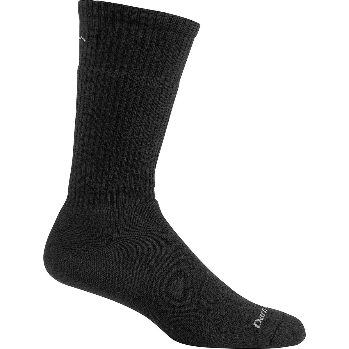 Стандартные легкие носки с подушечкой до середины икры Darn Tough, черный