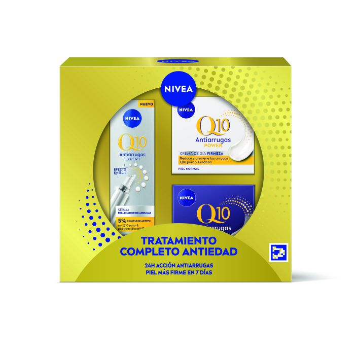 Дневной крем для лица Pack Q10 Tratamiento Completo Antiedad Nivea, Set 3 productos