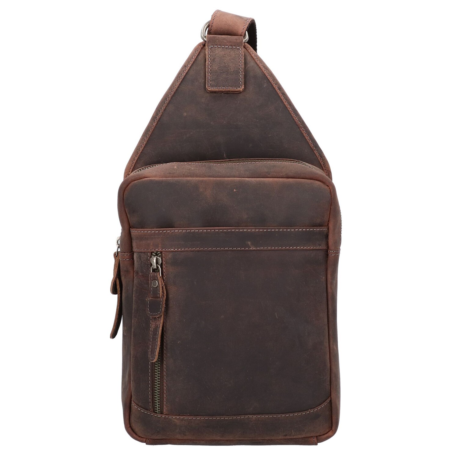 

Сумка через плечо Greenburry Vintage Revival Leder 20 cm, цвет tobacco