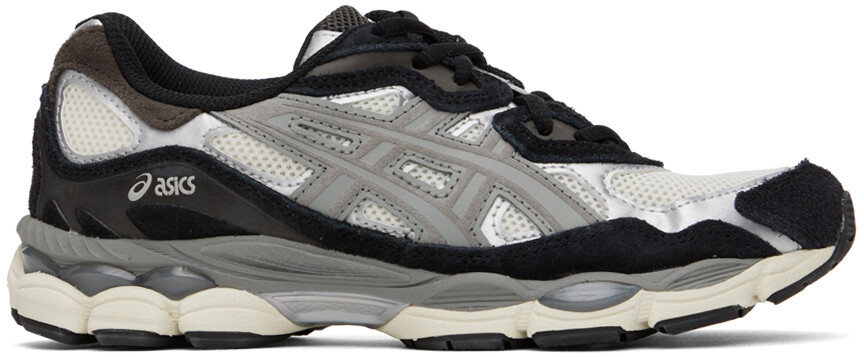 

Черно-серые гелевые кроссовки NYC Asics