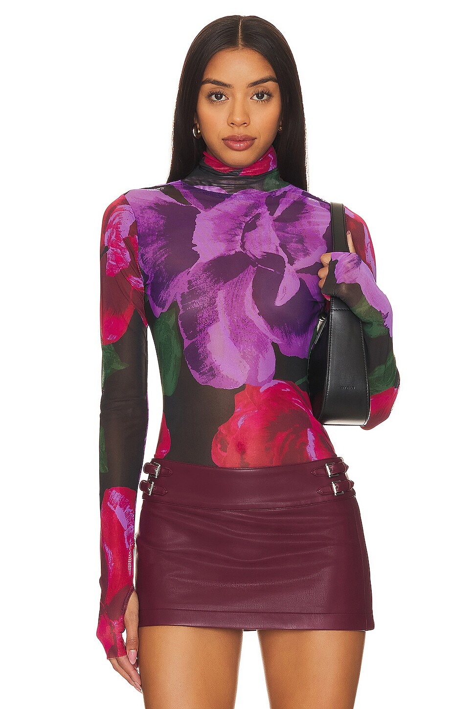 

Топ AFRM Zadie, цвет Oversized Bloom