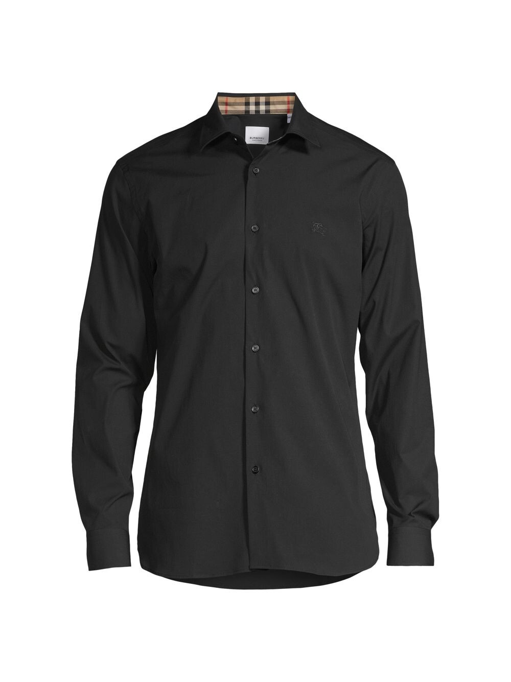 

Рубашка с пуговицами спереди Sherfield Burberry, черный
