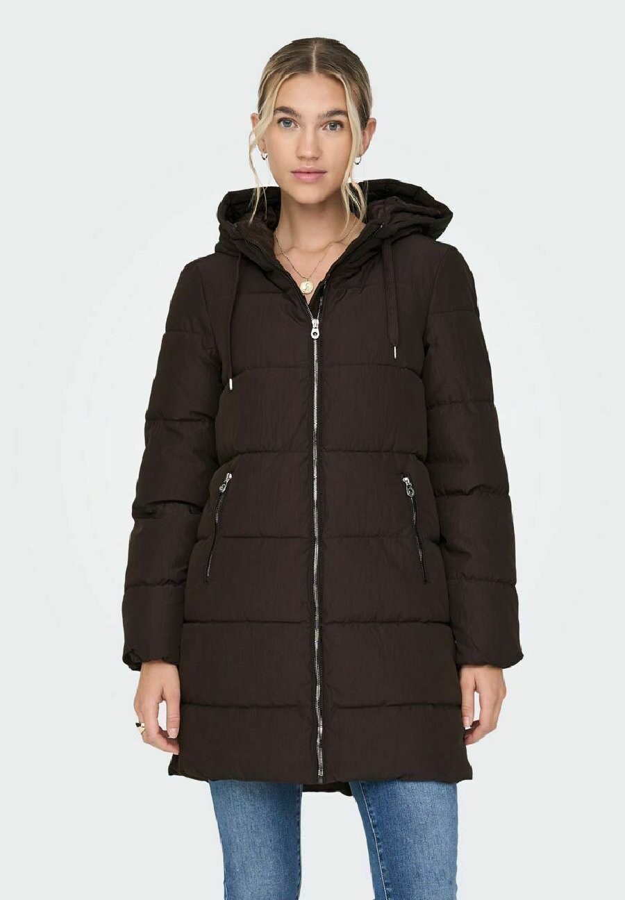 

Куртка ONLY ONLDOLLY LONG PUFFER OTW NOOS, цвет mulch