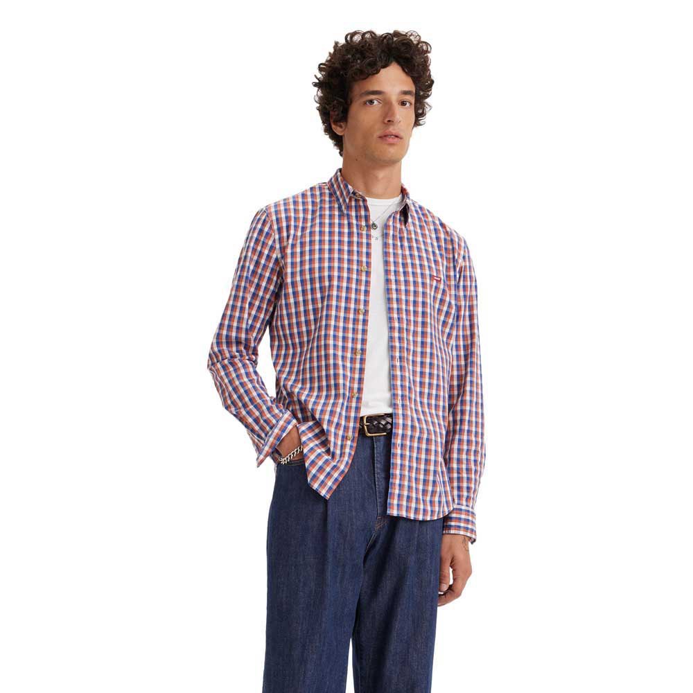 Рубашка с длинным рукавом Levi´s Battery Slim, фиолетовый