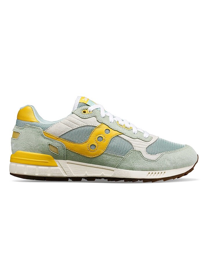 

Низкие кроссовки Saucony Leder Shadow 5000, цвет gelb/grün