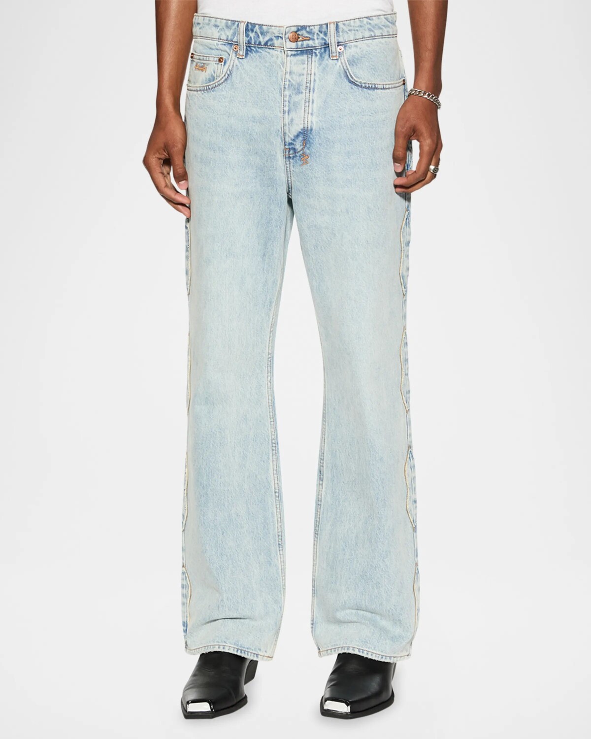 

Мужские джинсы Bronk Paradigm Kraft Ksubi, цвет Denim