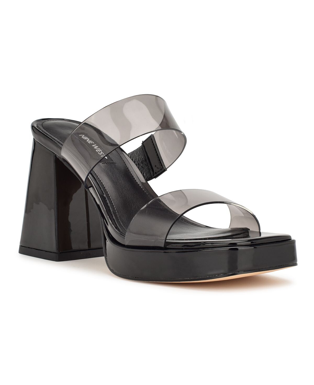 

Женские модельные босоножки на блочном каблуке с квадратным носком Tilah Nine West