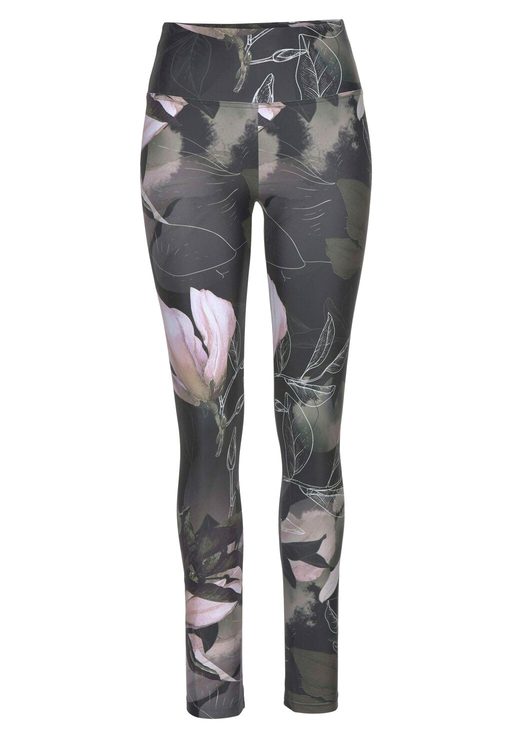 

Леггинсы TROPICAL LASCANA, цвет gemustert-khaki-hellrosa