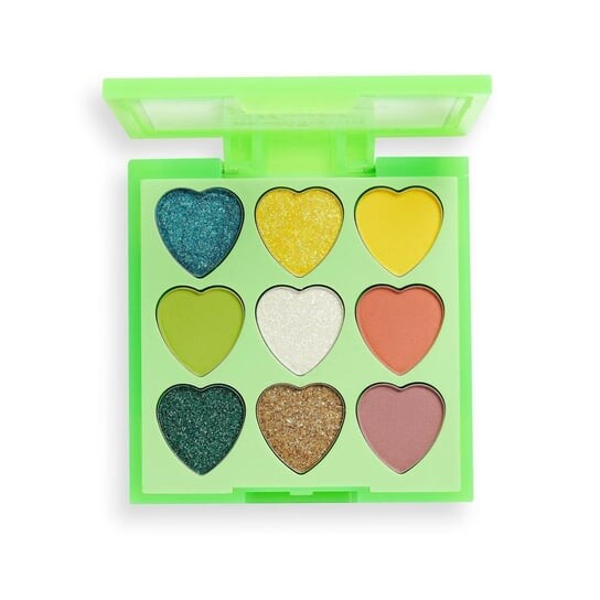 

Палетка теней Flourish 9 Makeup Revolution, I Heart Revolution, Heartbreakers, разноцветный