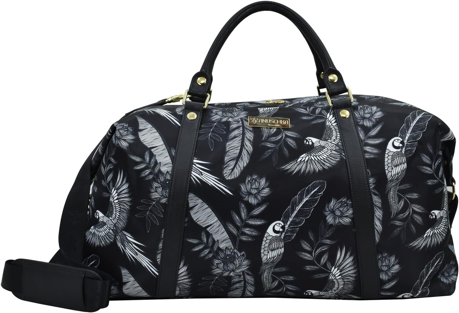 

Сумка Great Escape Duffel Printed Fabric 12016 Anuschka, цвет Jungle Macaws