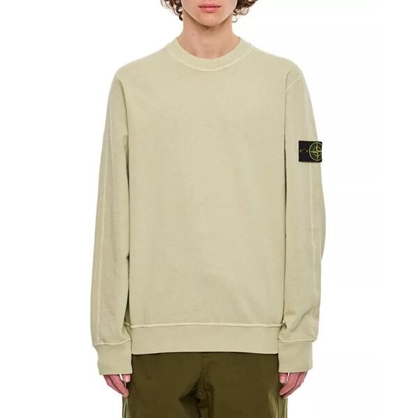 

Футболка cotton sweatshirt Stone Island, зеленый