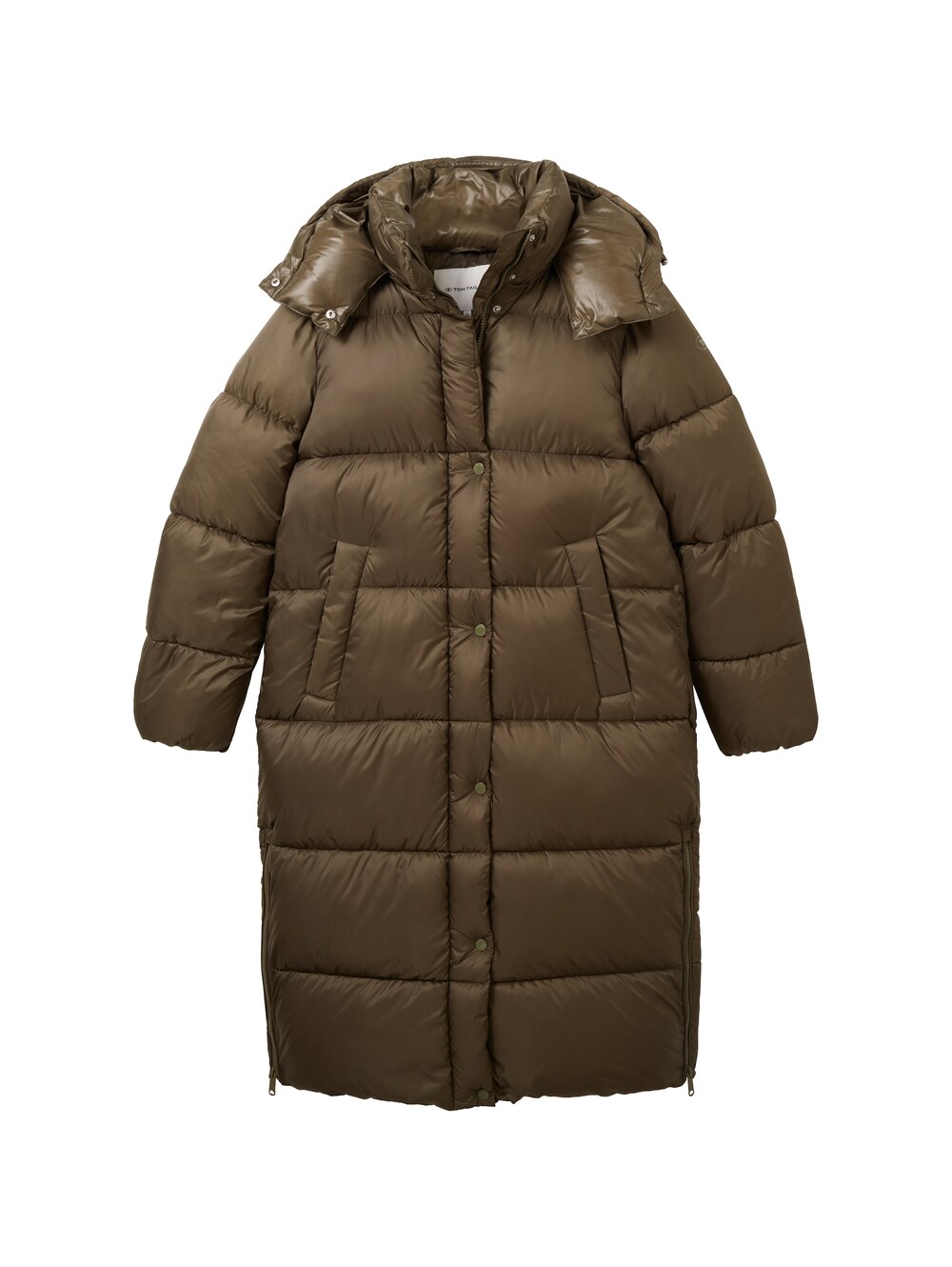Зимнее пальто TOM TAILOR, оливковый зимнее пальто tom tailor бордо
