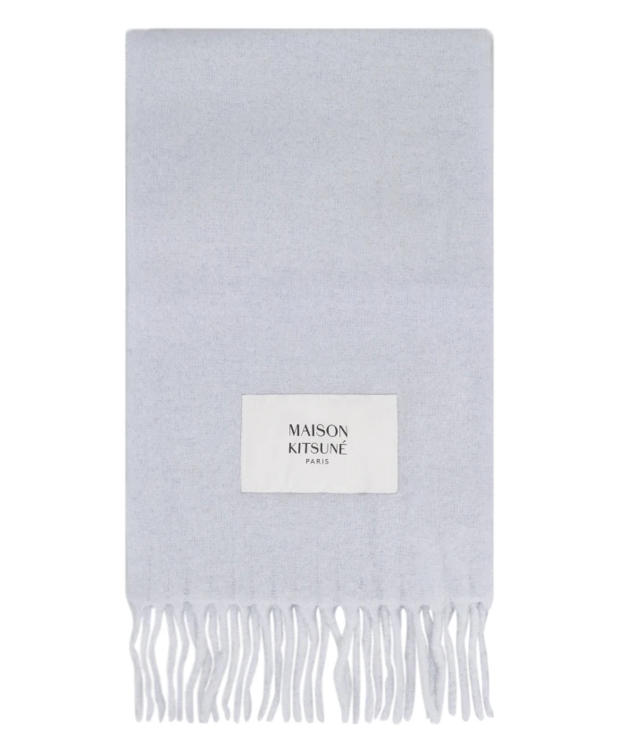 

Шарф Maison Kitsuné, синий