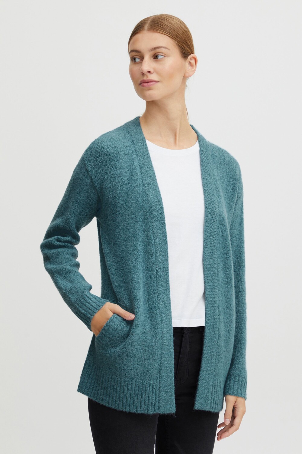 

Кардиган Oxmo Strickjacke, синий