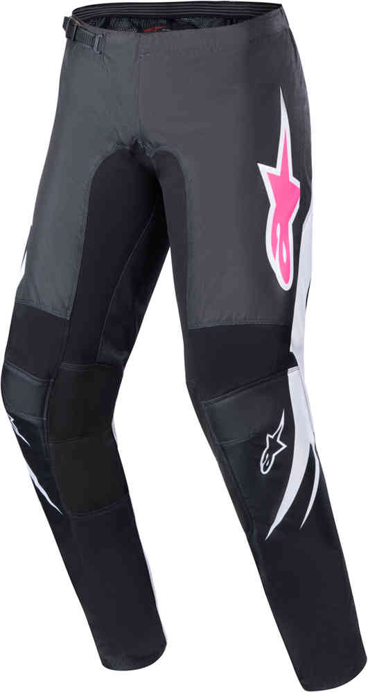 Stella Fluid Женские брюки для мотокросса Alpinestars, черно-белый фото