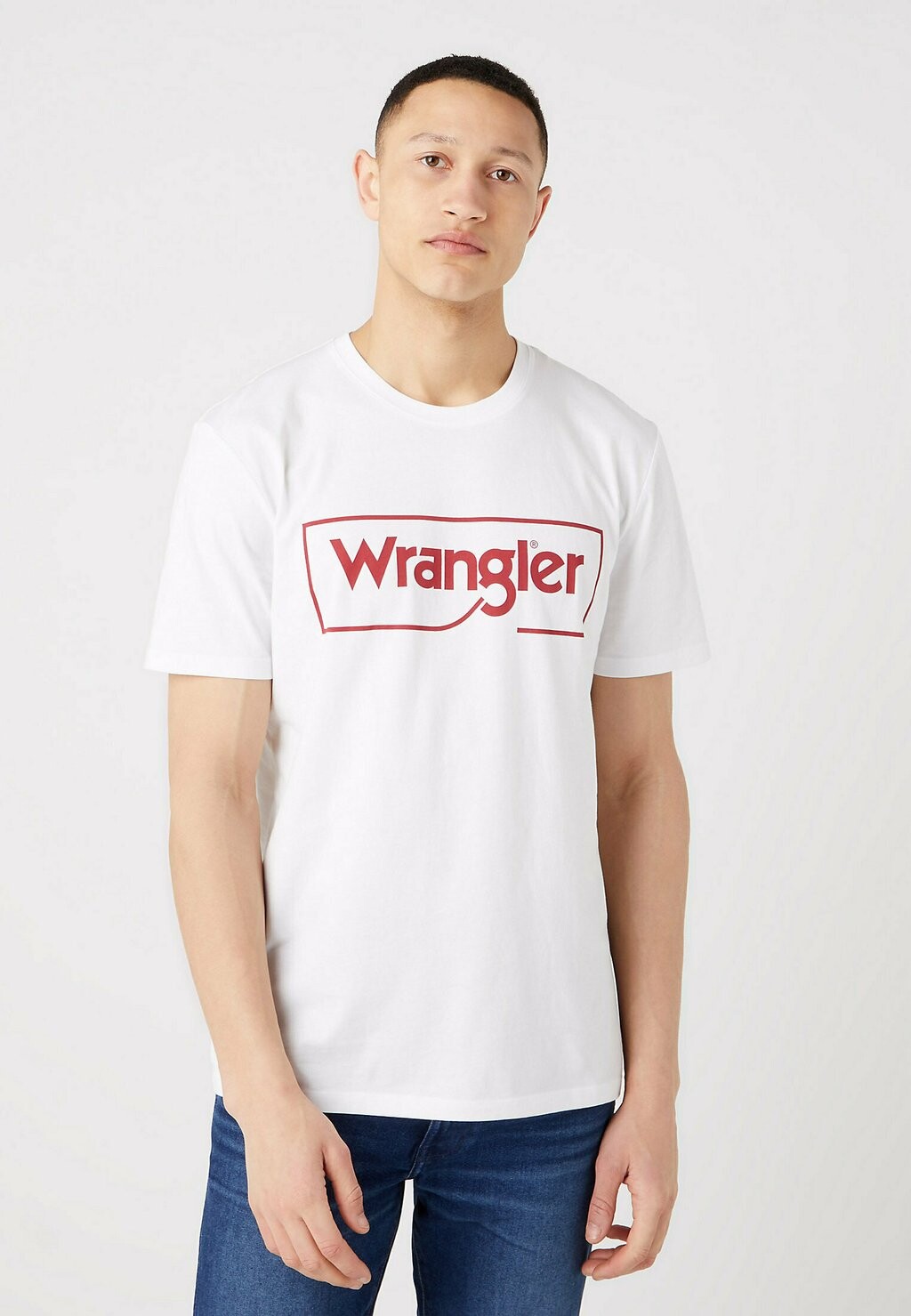 

Футболка с принтом Wrangler, белый